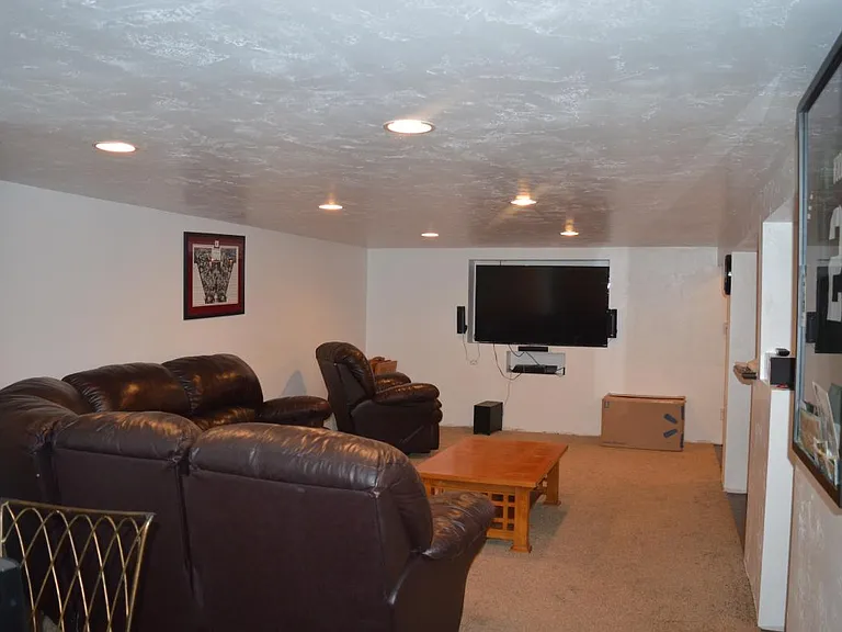 basement living room