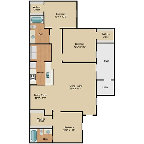Floor plan Magnolia