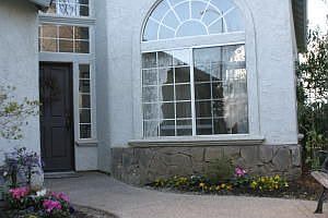 Secluded Front Entry