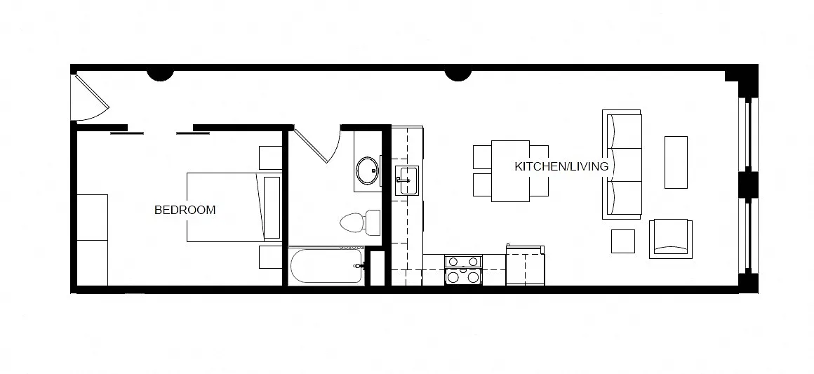 Floor plan The Milli