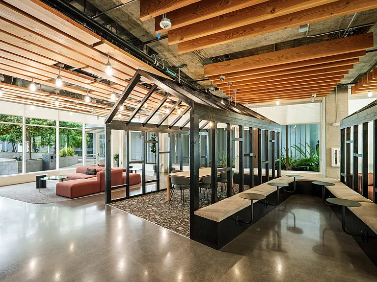 Coworking Lounge at L Seven Apartments in San Francisco, CA 94103