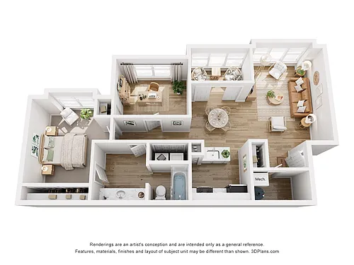 Floor plan Compass