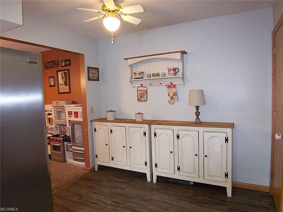 Kitchen with new flooring