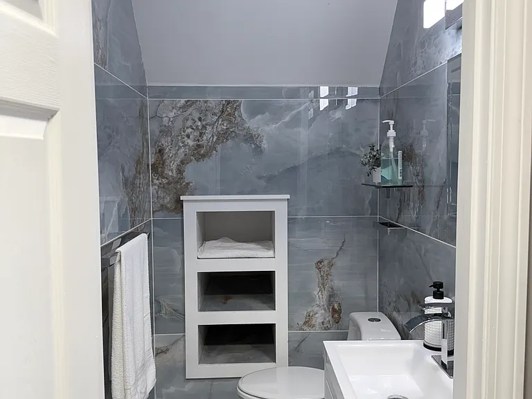 Half bath on 3rd floor
