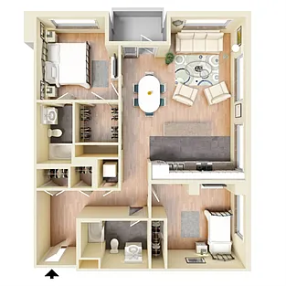 Floor plan M