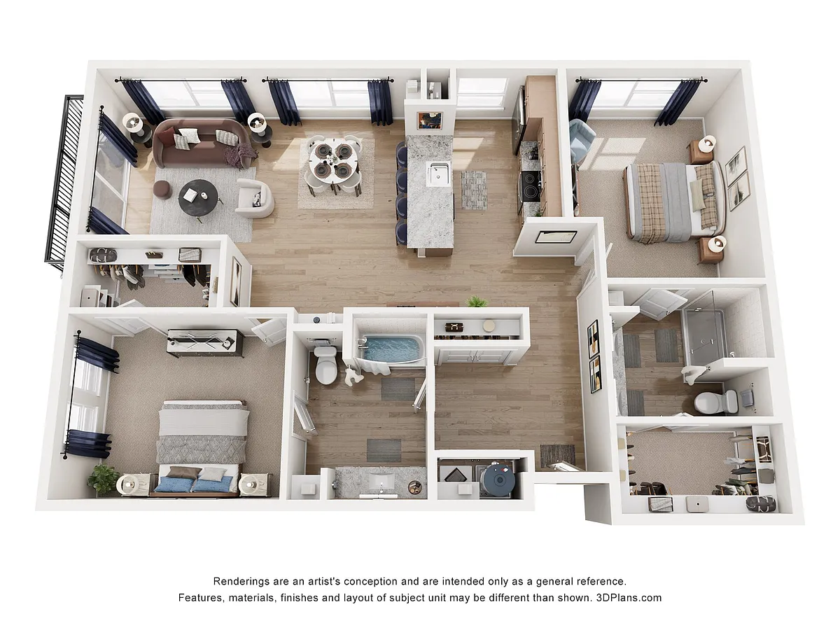 Floor plan B6