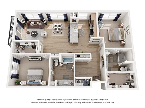 Floor plan B6