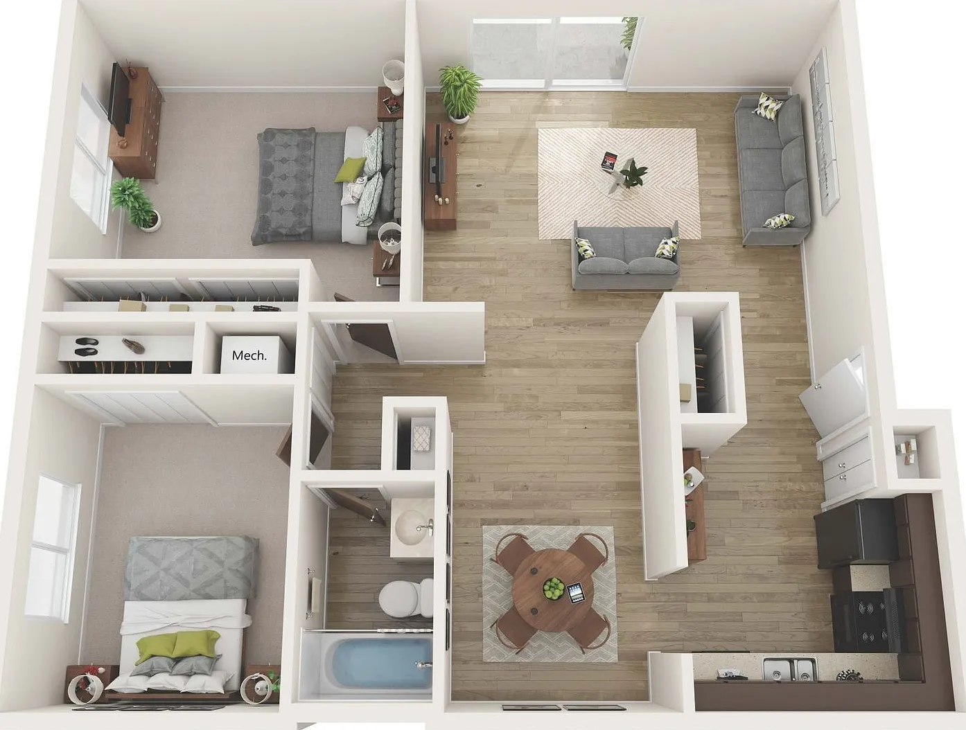 Country Club Park Apartments - Spacious Apartment Living in the Heart of Kalamazoo — Photo 3
