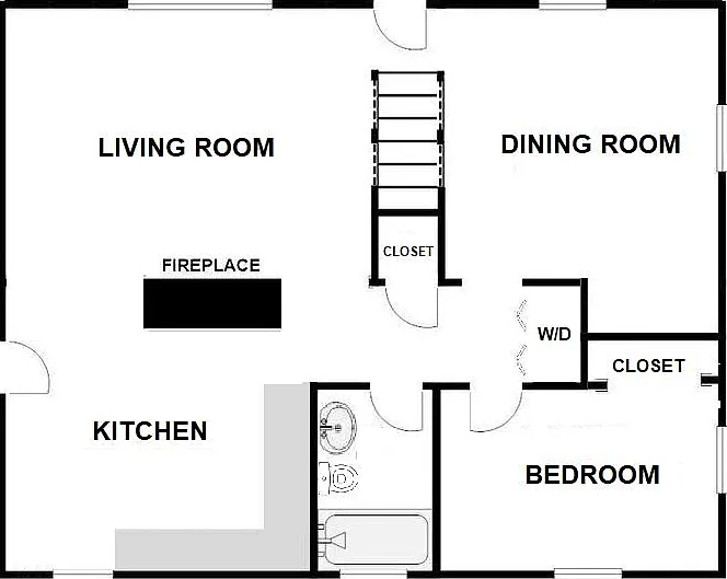 Floor Plan - 1st Floor 
(not to scale)