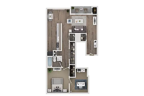 Floor plan B0