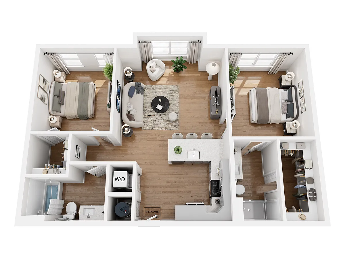 Floor plan B1