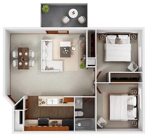 Floor plan B2