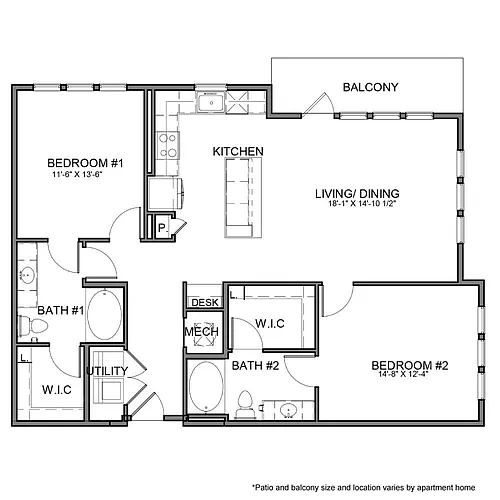 Floor plan BE.B11