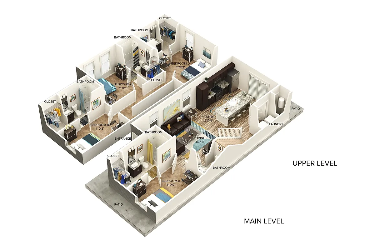 Floor plan D1