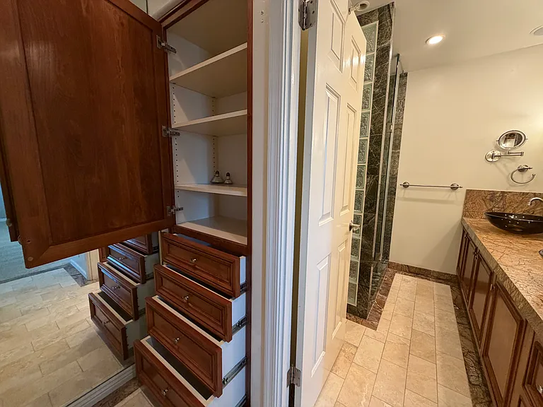 Storage off primary bathroom.