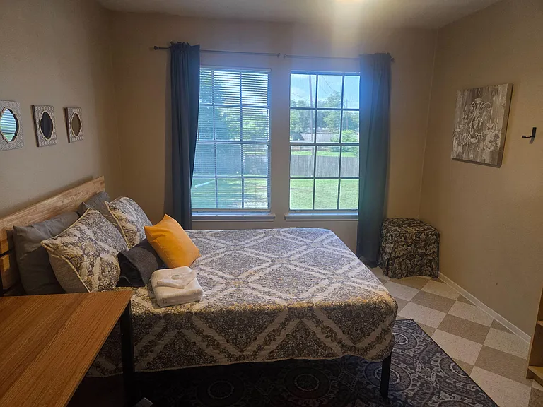 Great view of the back property!