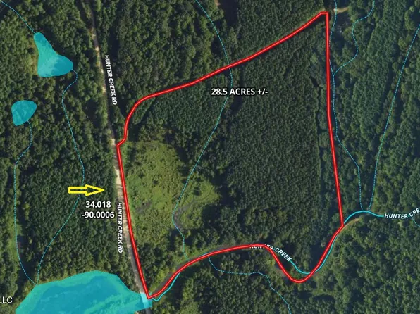 Hunter Creek Rd, Charleston, MS 38921