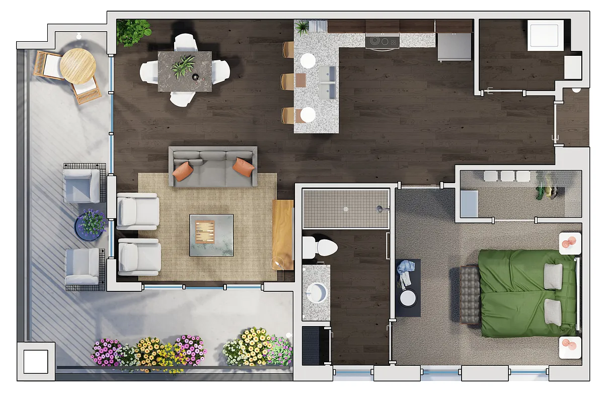 Floor plan A17