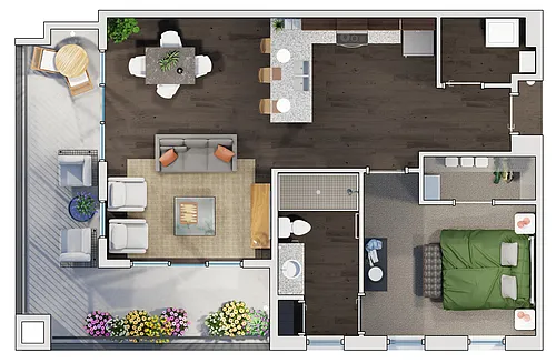 Floor plan A17