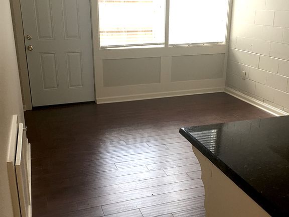 View from kitchen toward front door