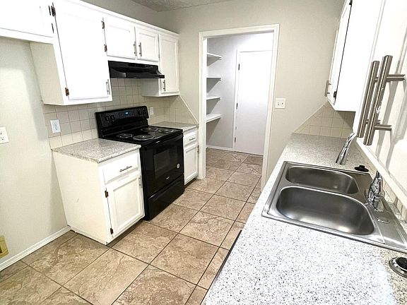Kitchen and pantry/laundry