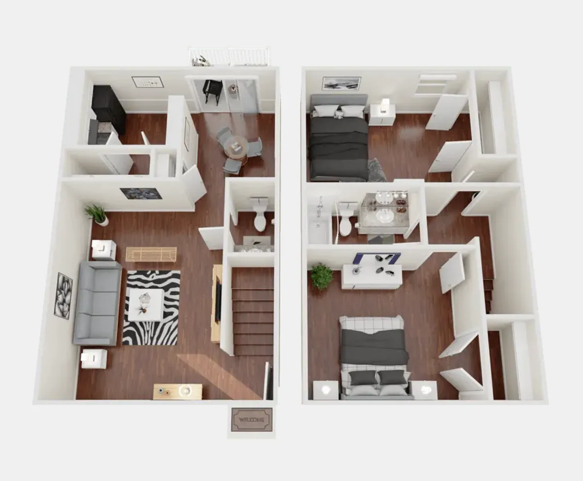 Floor plan B3