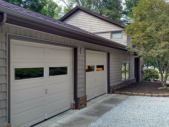 2 car over-sized garage
