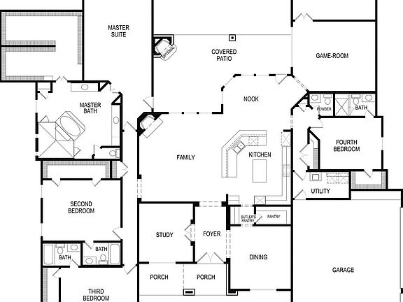 Twilight FS First Floor Plan