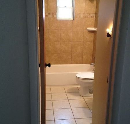 bathroom from hallway