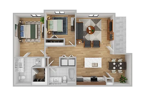Floor plan B2