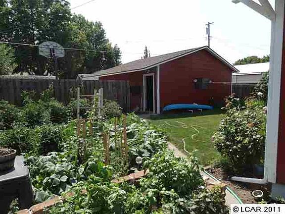 Extra large garden area