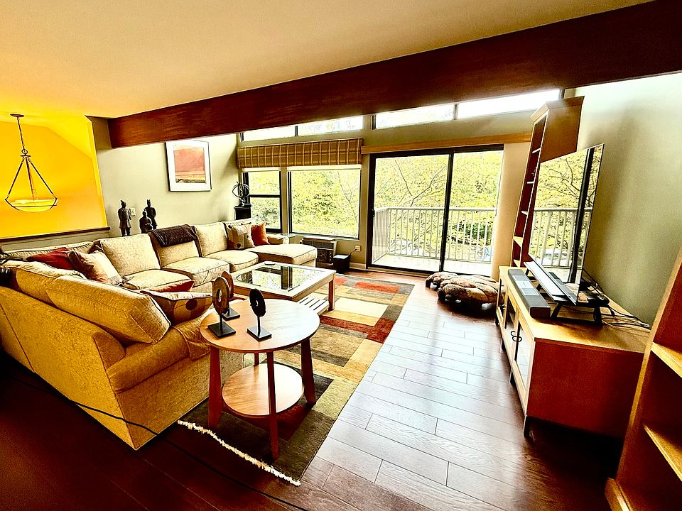 Living room with balcony