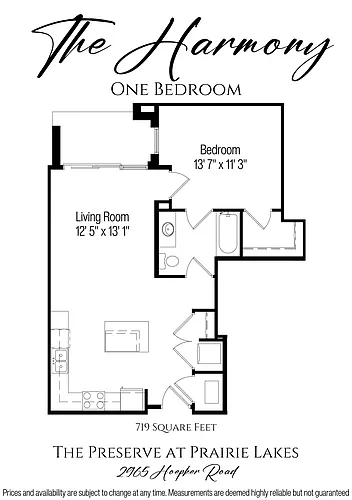 Floor plan Harmony