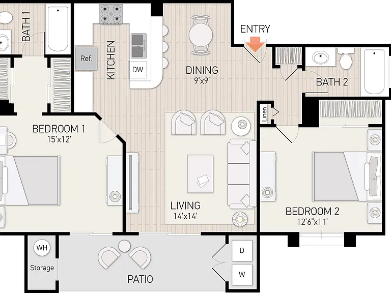 Aliso Town Center Apartment Homes — Photo 26