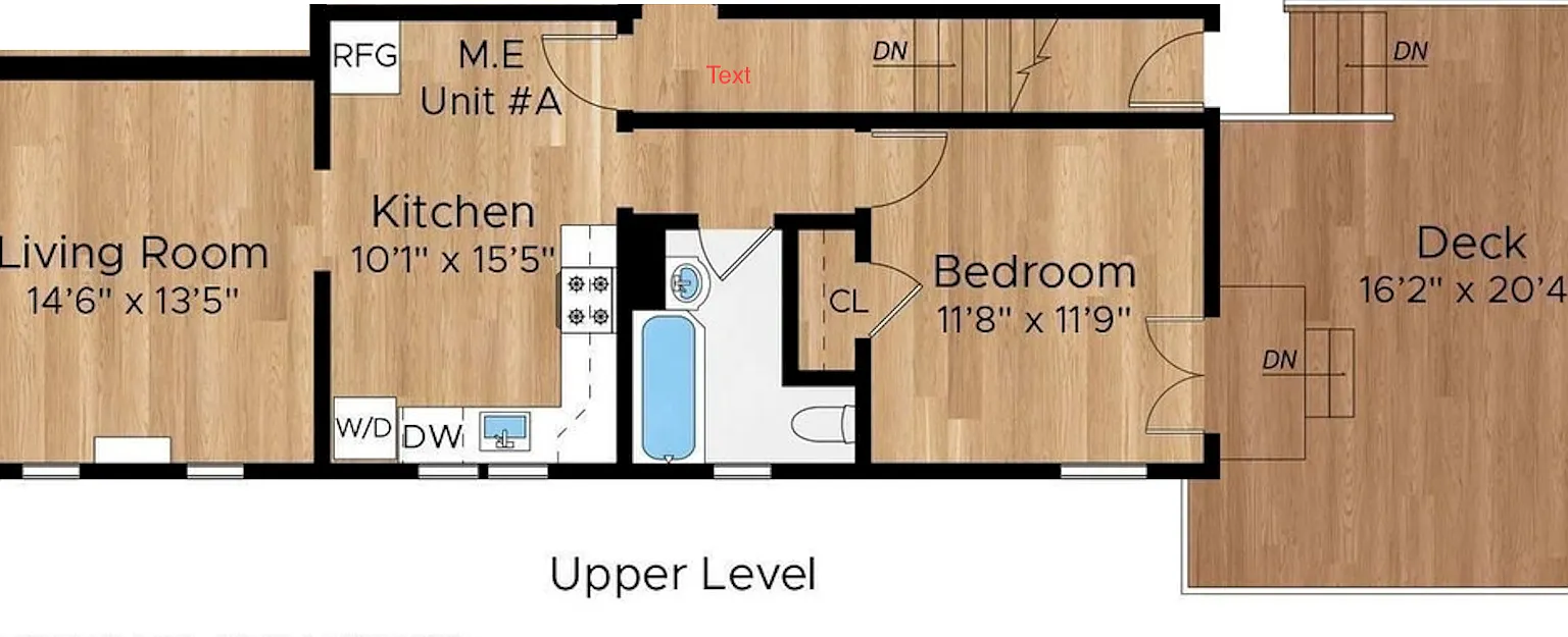 1 bed, 589 sqft, $2,895 — Photo 2