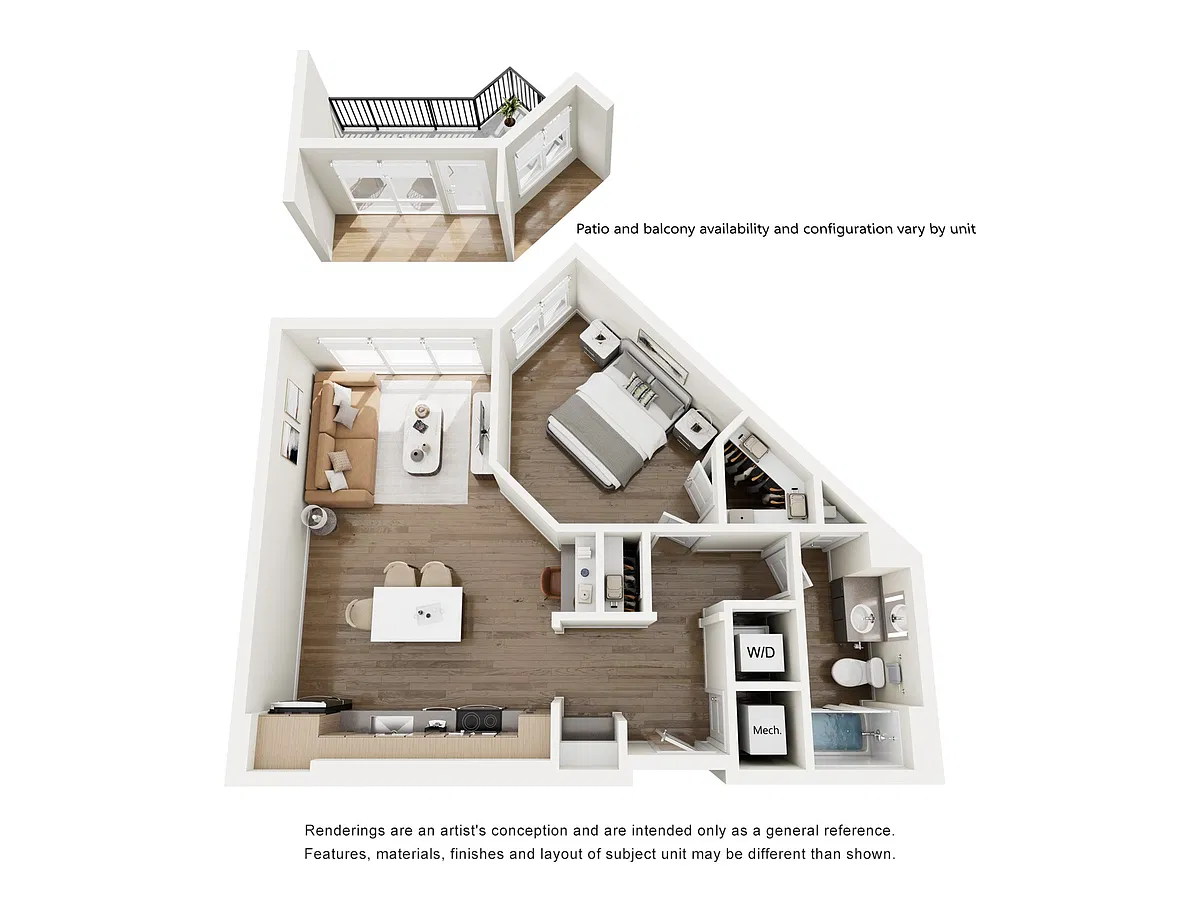 Floor plan 1B