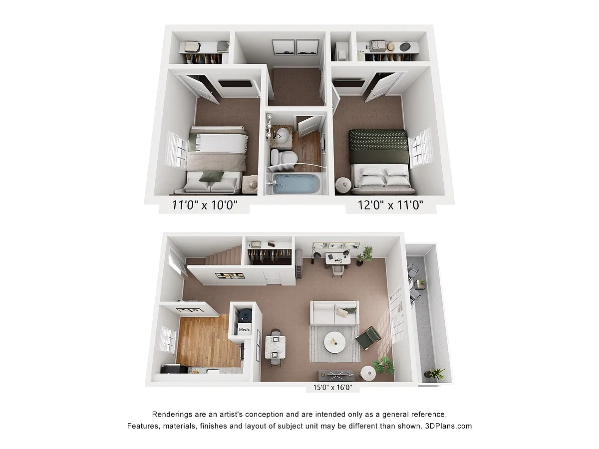 Floor plan The Jamestown