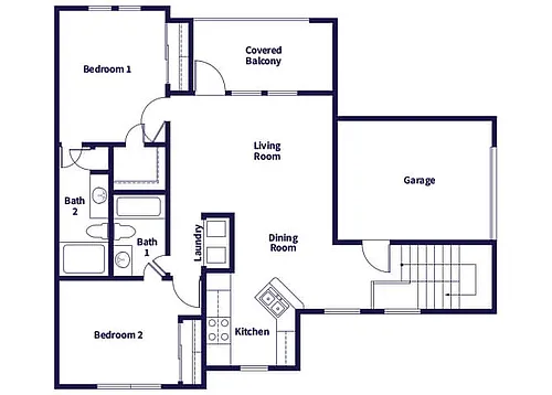 Floor plan B2