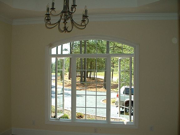 Dining Room with Vaulted Trey and Crown