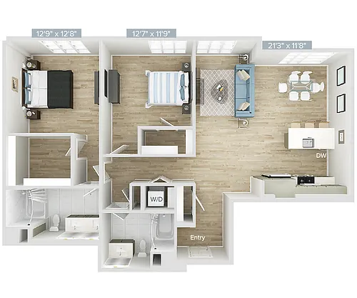 Floor plan B7S-1310-1331