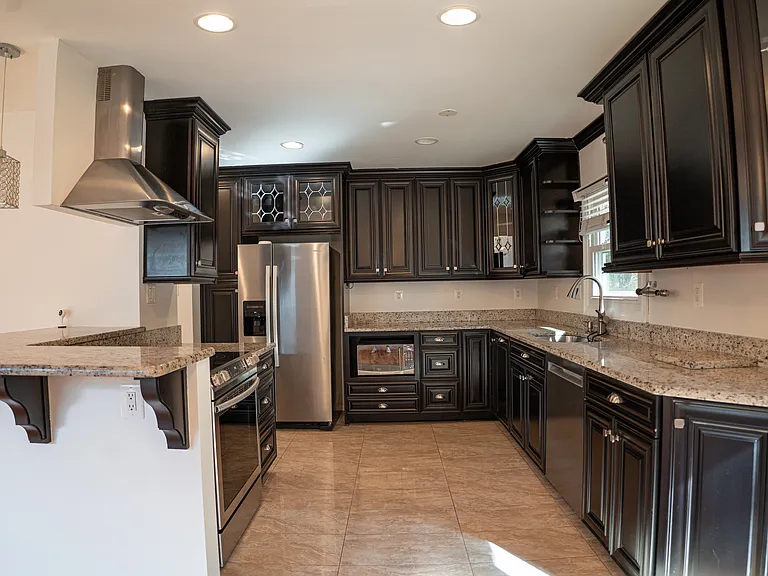 Remodeled Kitchen Granite Tops