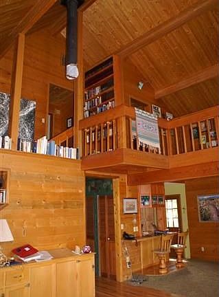 Cozy wood interior