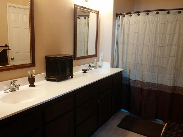 Master Bathroom, and private toilet.