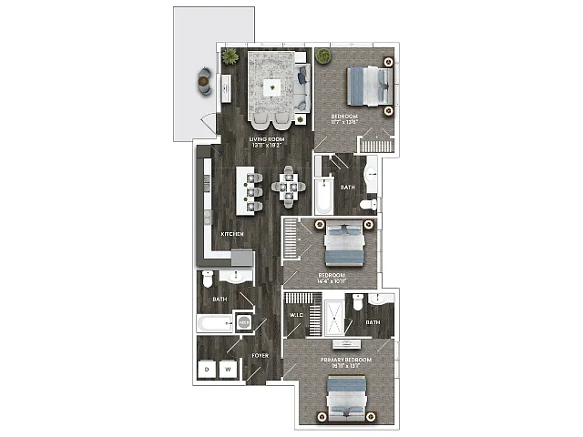 Floor plan C4B