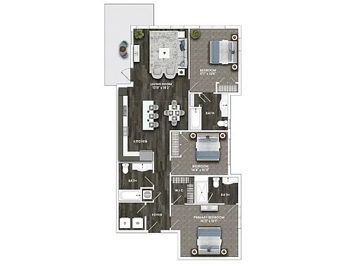 Floor plan C4B
