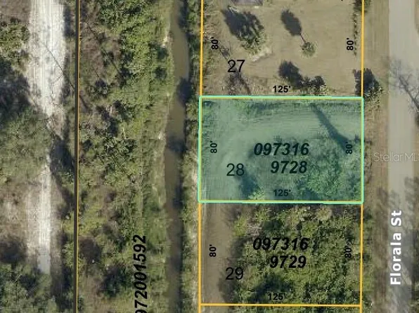 LOT 28 Florala St Lot 28, North Pt, FL 34287