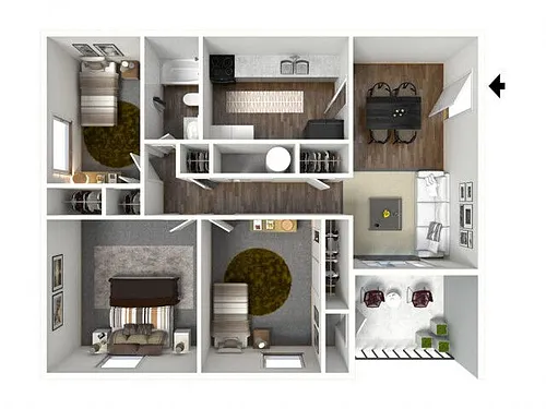Floor plan Blue Ridge