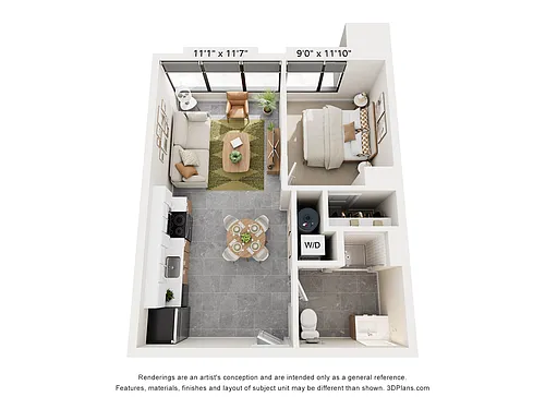 Floor plan A1