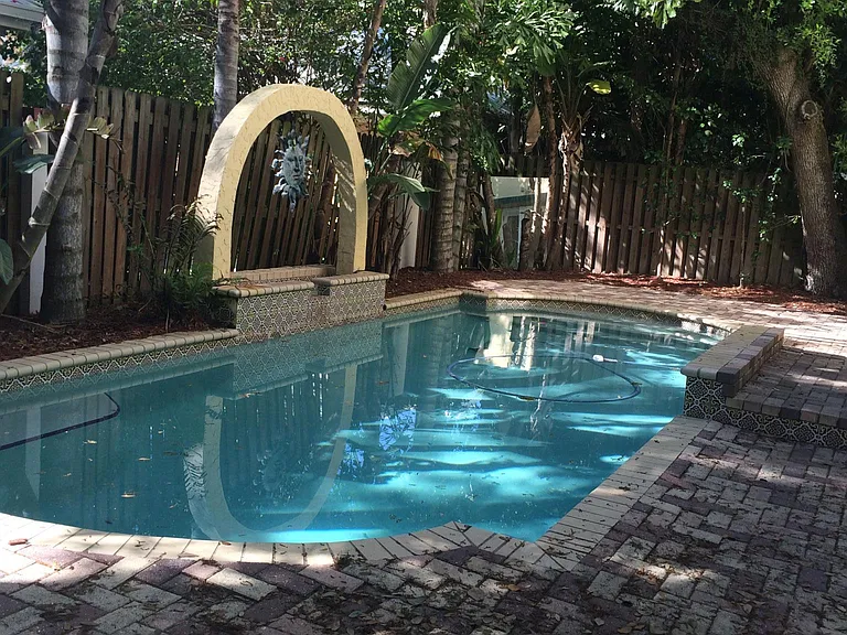 Pool deck