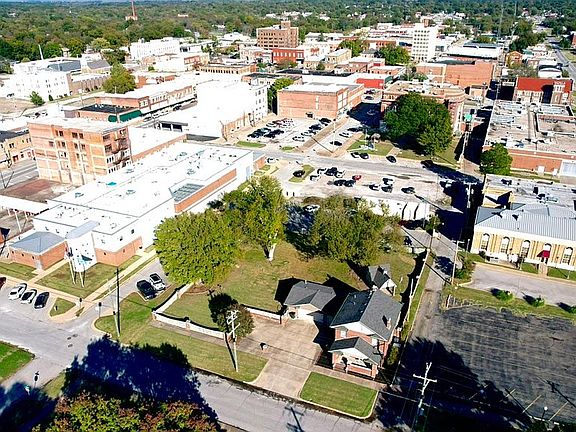 Aerial of Property/Downtown